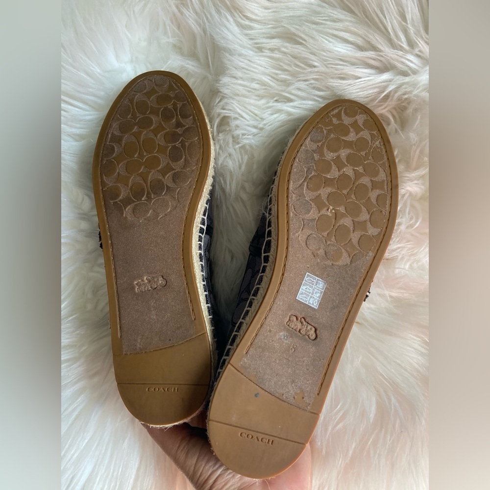 Coach logo espadille women’s size 8B - Picture 5 of 10